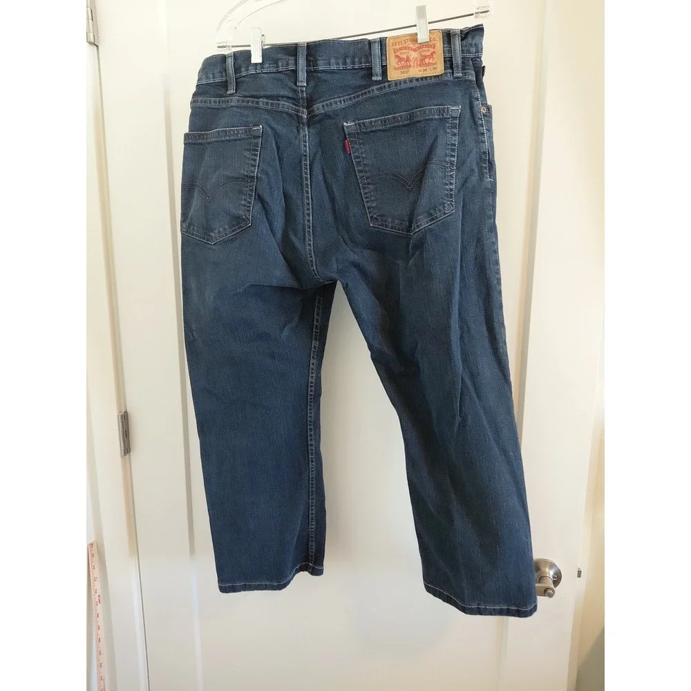 Mens Levi 505 Jeans 38 x 30 New Condition